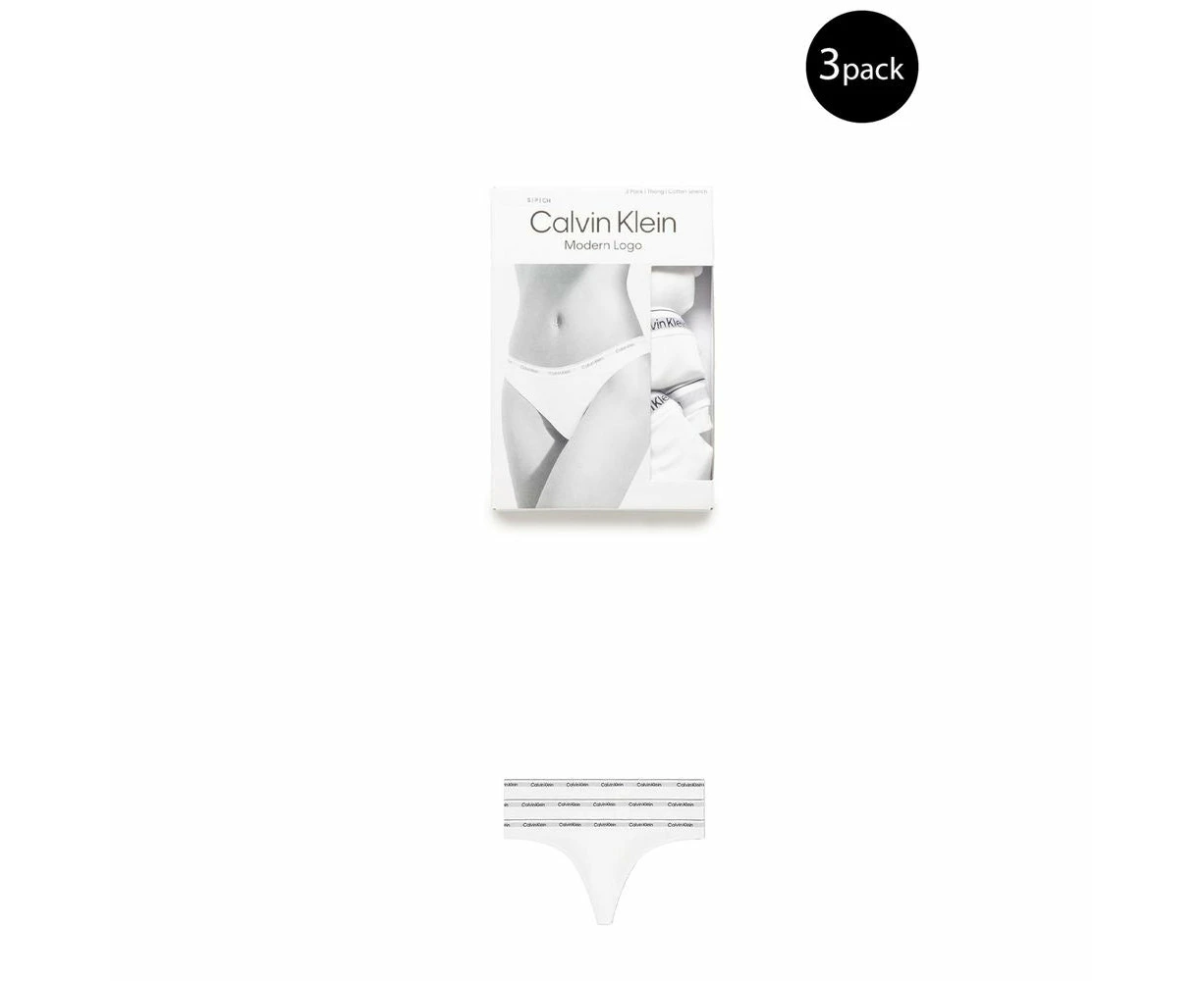 Calvin Klein Underwear White Cotton Underwear