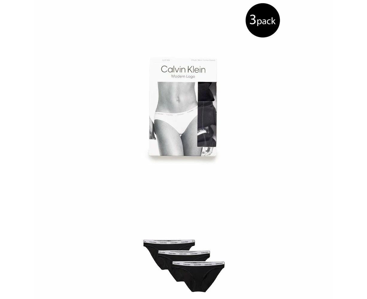 Calvin Klein Underwear Black Cotton Underwear