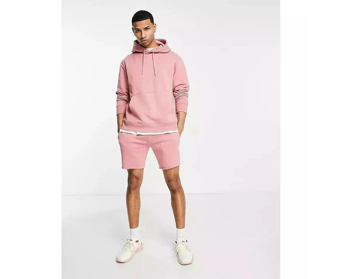 Topman Men's Pink Cotton Shorts