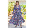 JAASE Carnation Print Teresa Maxi Dress