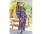 JAASE Carnation Print Teresa Maxi Dress