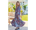 JAASE Carnation Print Teresa Maxi Dress