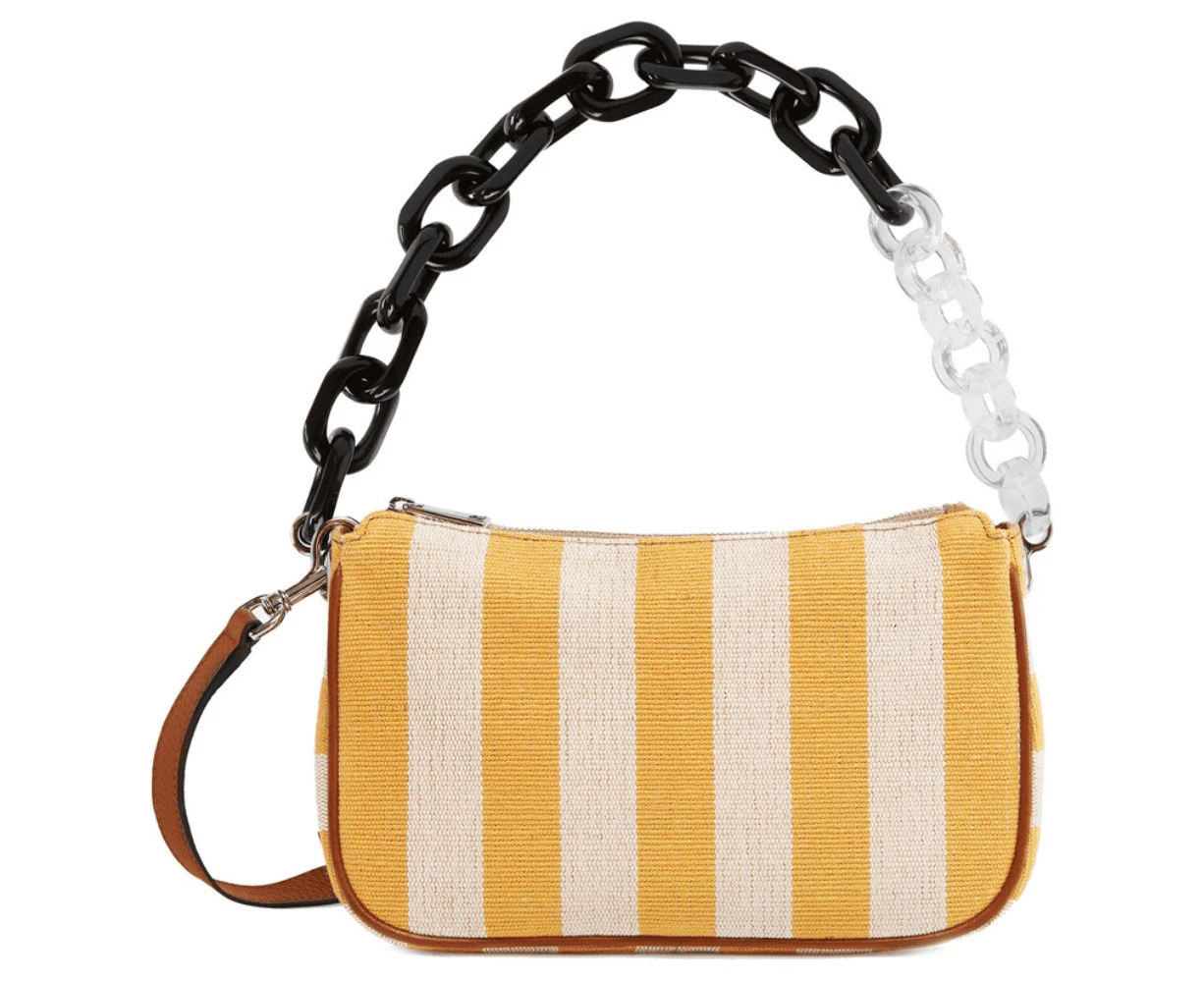 Furla 'Moon' Shoulder Bag - Burnt Yellow