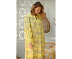 JAASE Yellow Brighton Print Finn Maxi Dress