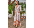 JAASE Auburn Print Zuri Maxi Dress