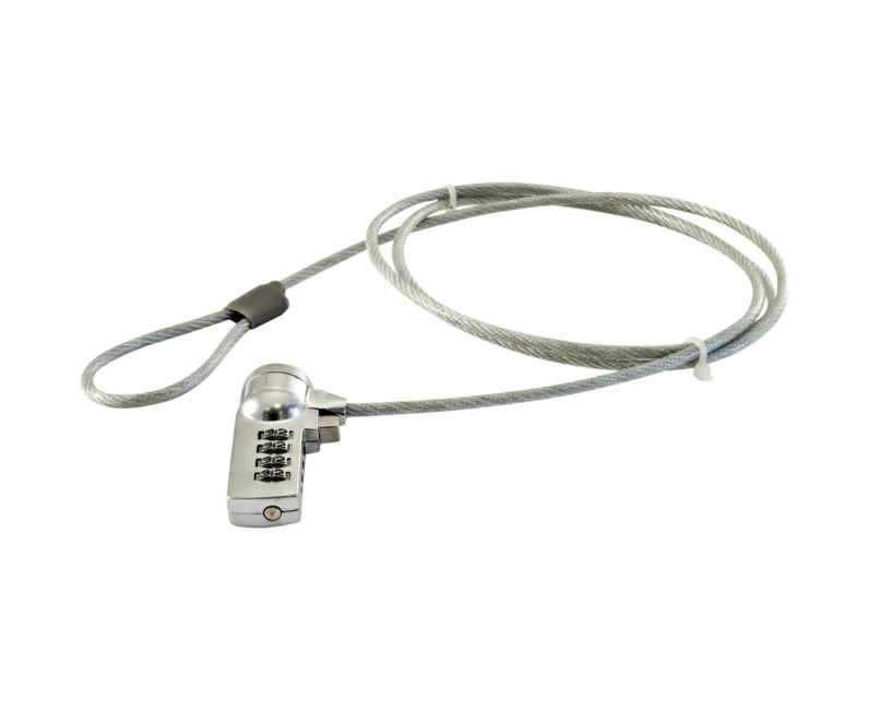 PRO2 LAPLOK01  Laptop Security Lock (Kensington Style)  Length of Metal Cable: 1.8M  LAPTOP SECURITY LOCK