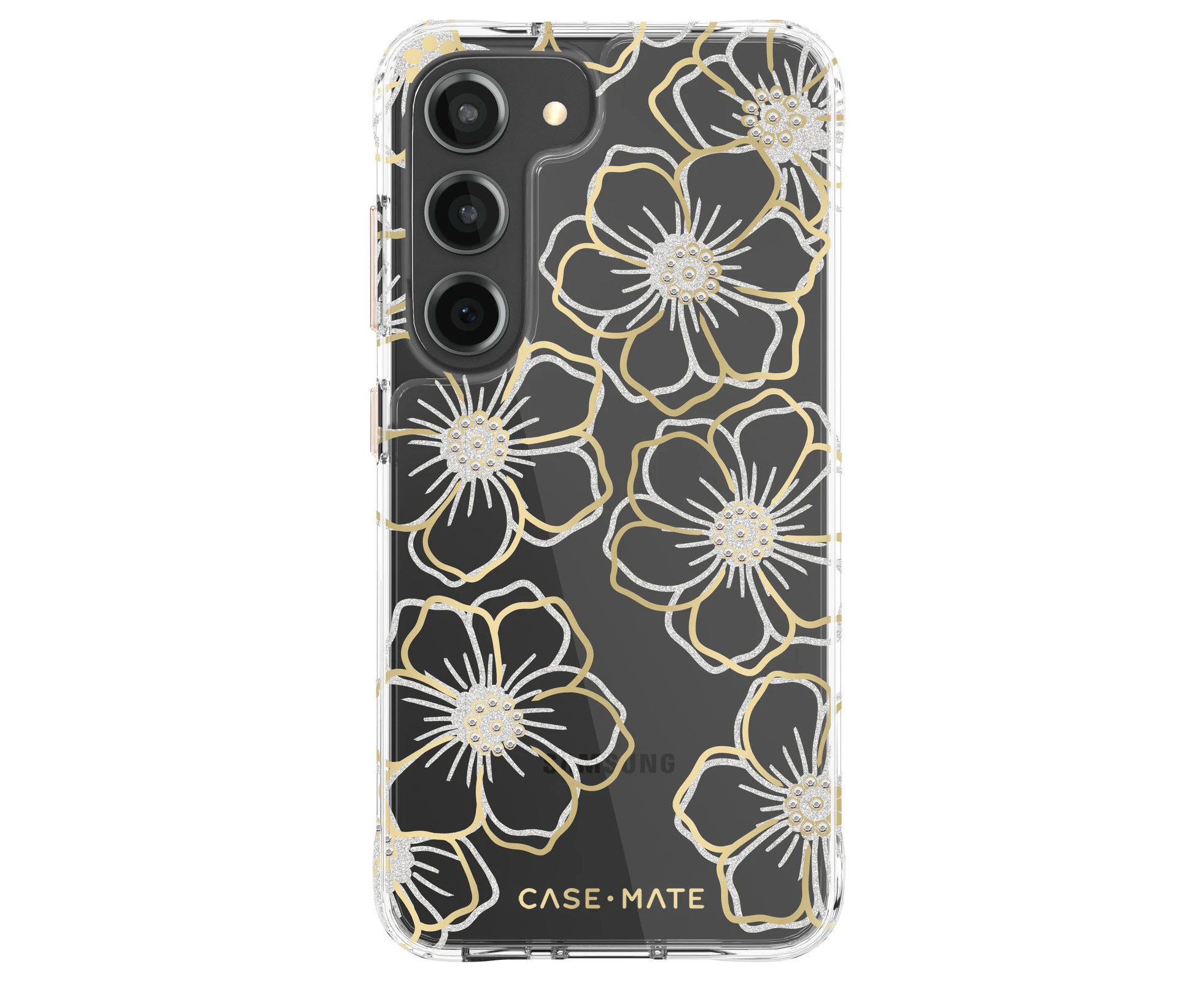 Case-Mate Floral Gems Antimicrobial Smartphone Case For Samsung Galaxy S23