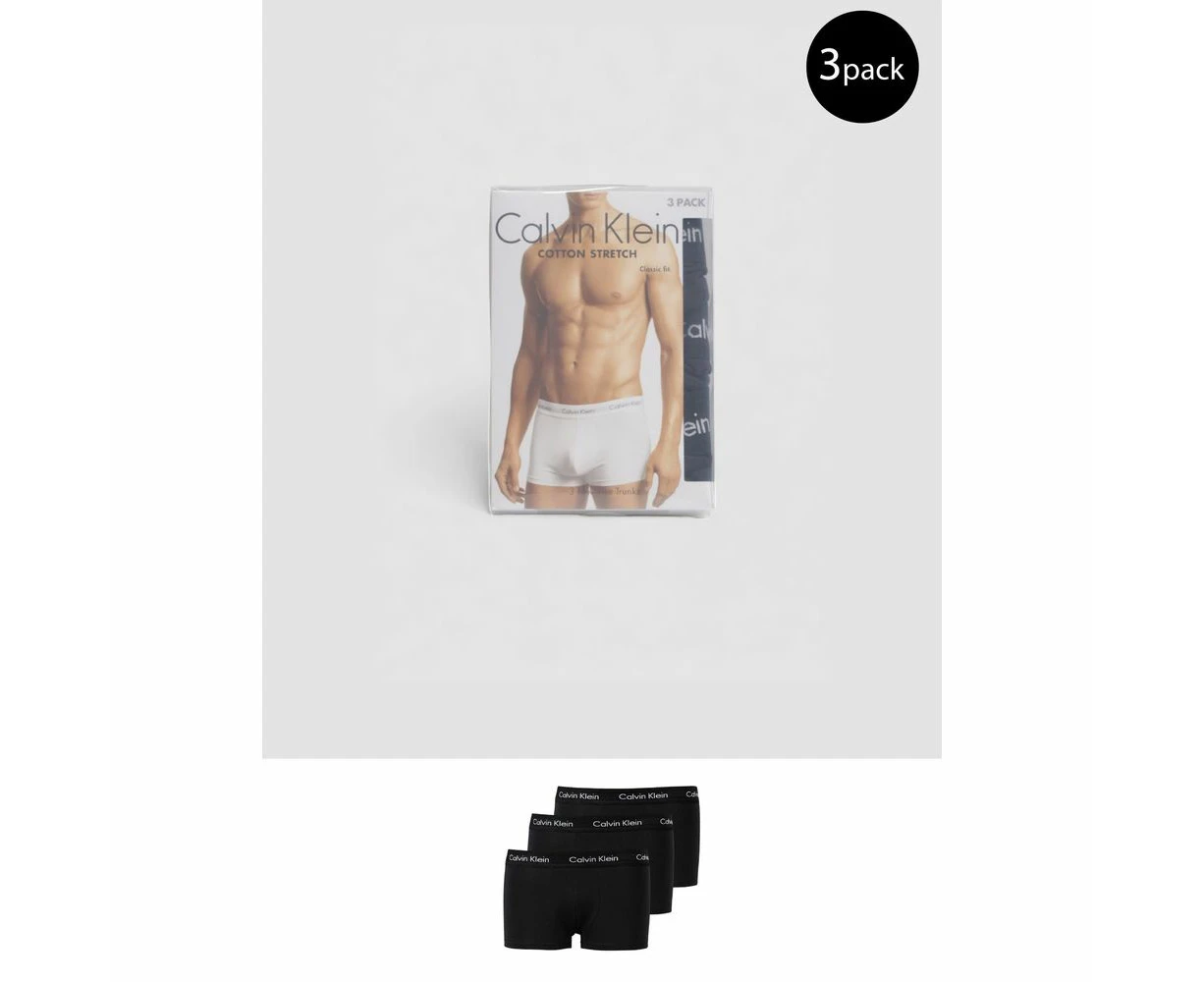 Calvin Klein Underwear Black Cotton Underwear