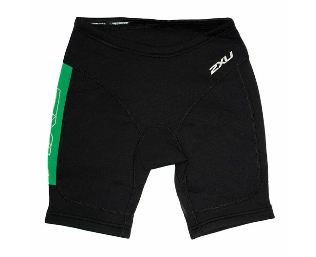 2XU SAILING Youth High Performance Power Wet Shorts | Black | Green