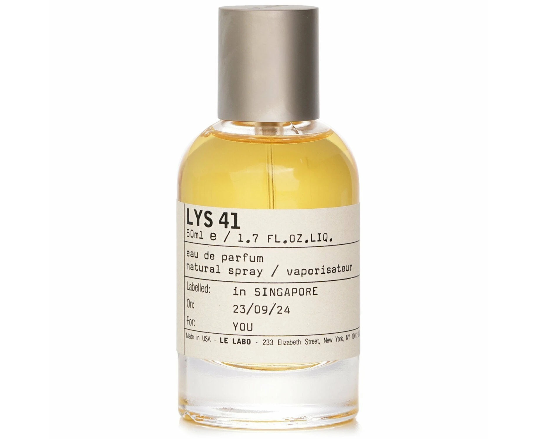 Le Labo LYS 41 Eau De Parfum Spray (Unboxed)  50ml/1.7oz