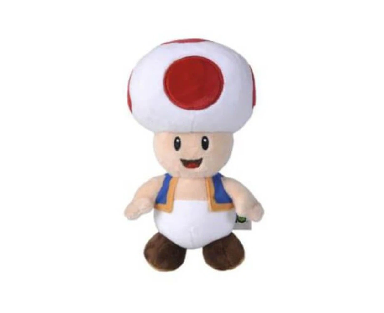 Super Mario Toad 20cm Plush