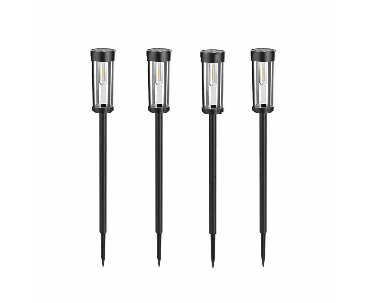 Hansona 4 Pack Solar Outdoor Garden Decorative Lights