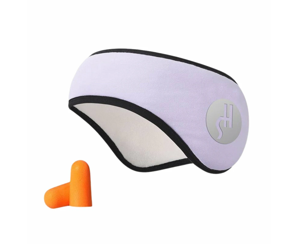 Hansona Noise Reducing Sleep Earplugs Adjustable Eye Mask Earmuffs