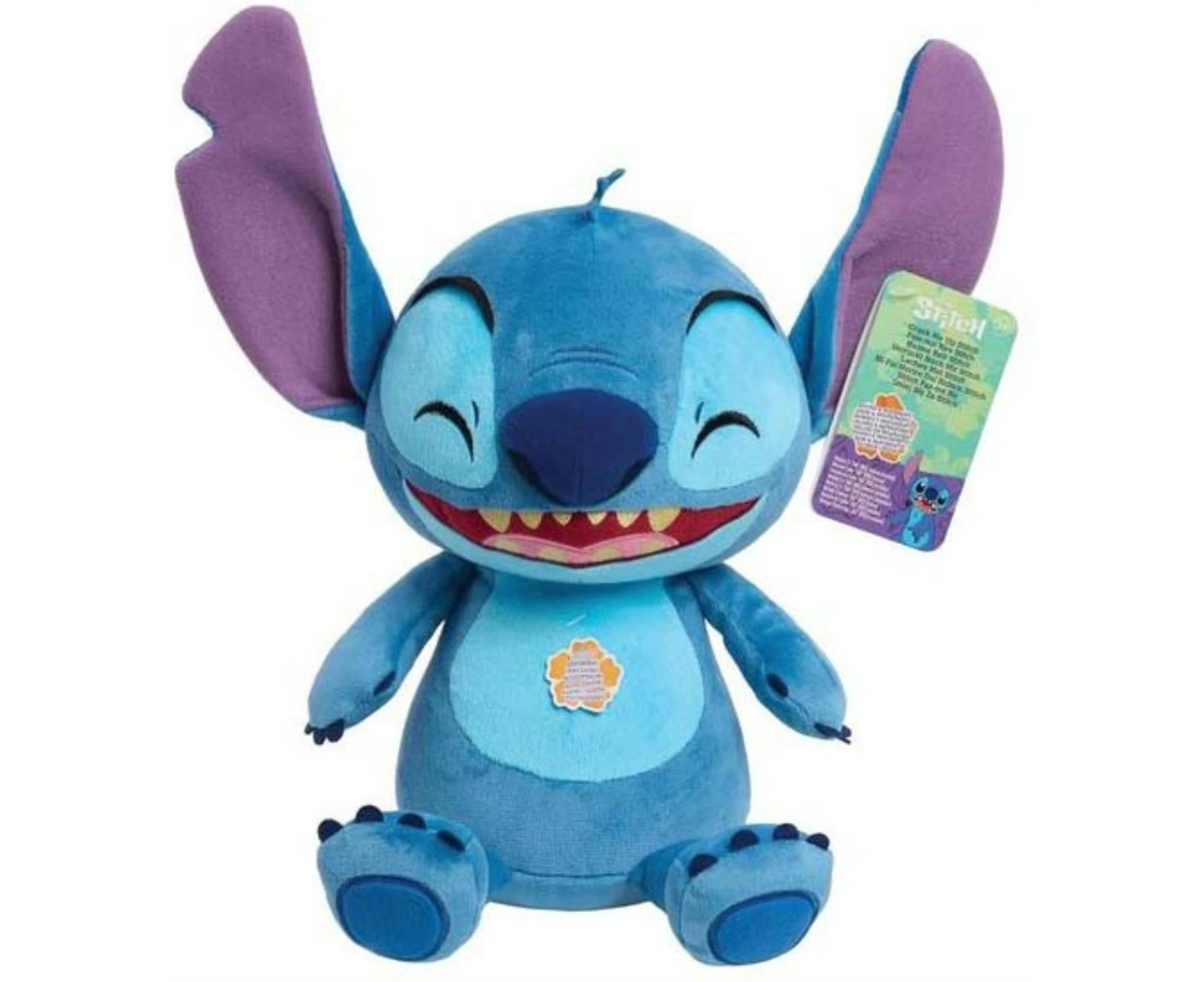 Disney Stitch Crack Me Up Feature Plush