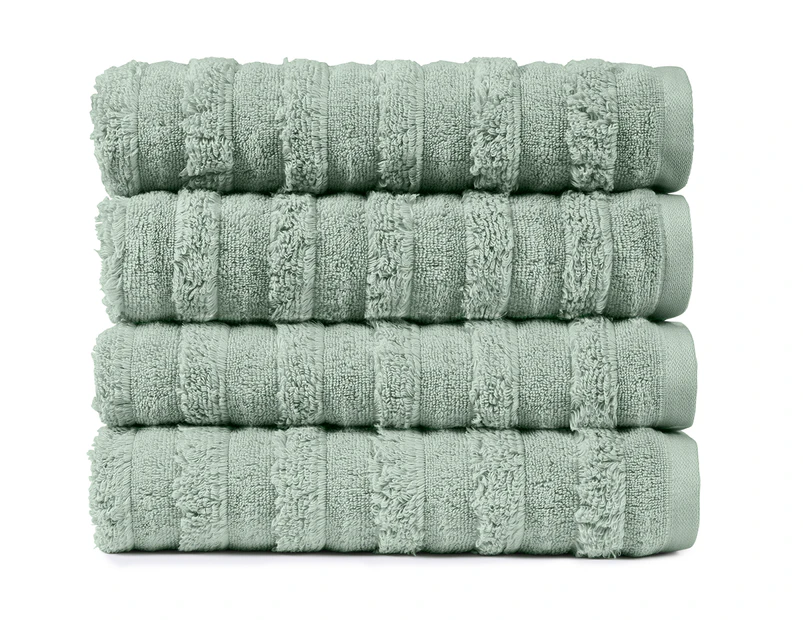 Sheraton Luxury Maison Spa Cloud Bath Towel 4-Pack - Sage