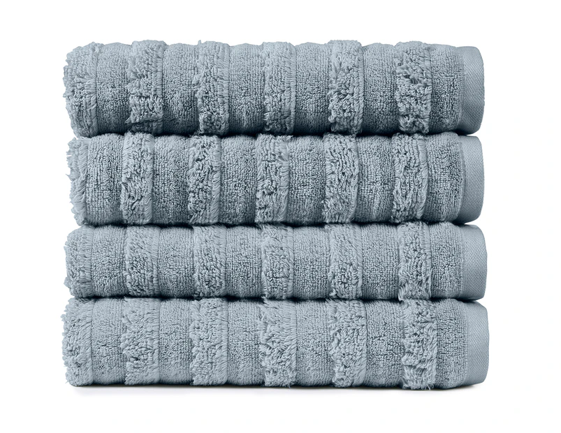 Sheraton Luxury Maison Spa Cloud Bath Towel 4-Pack - Blue