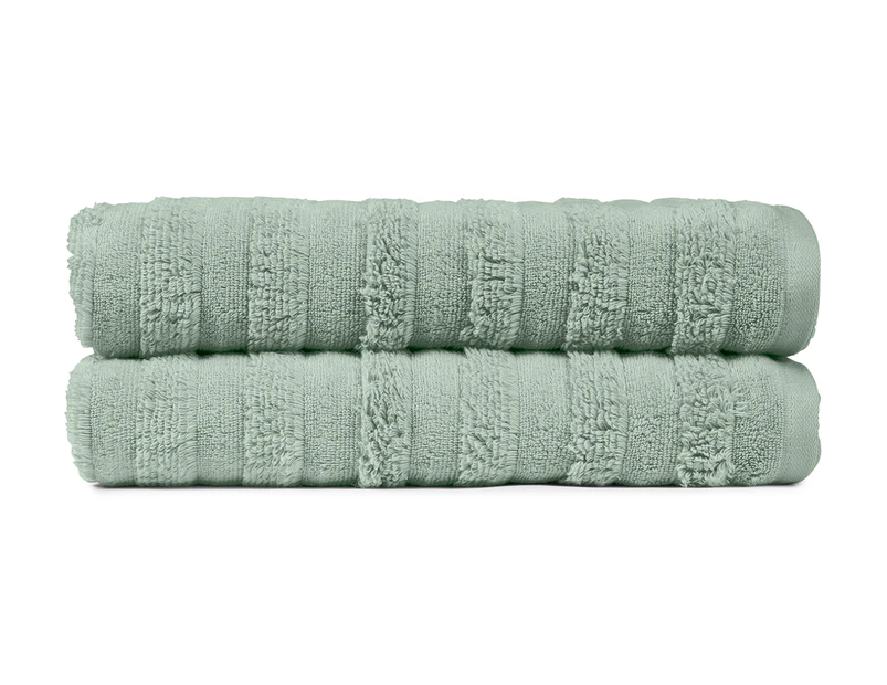 Sheraton Luxury Maison Spa Cloud Bath Sheet 2-Pack - Sage