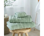 Sheraton Luxury Maison Spa Cloud Bath Sheet 2-Pack - Sage