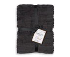 Sheraton Luxury Maison Spa Cloud Bath Sheet 2-Pack - Charcoal