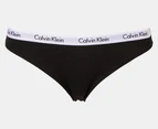 Calvin Klein Women's Carousel Bikini Briefs 5-Pack - Black/Nymphs Thigh/Grey Heather/Cedar/Print