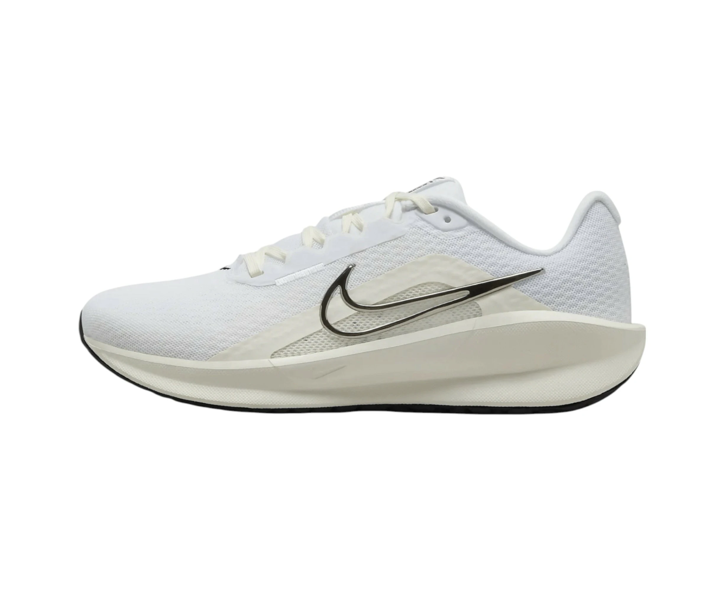 Womens Nike Downshifter 13 White/ Cream Athletic Running Shoes