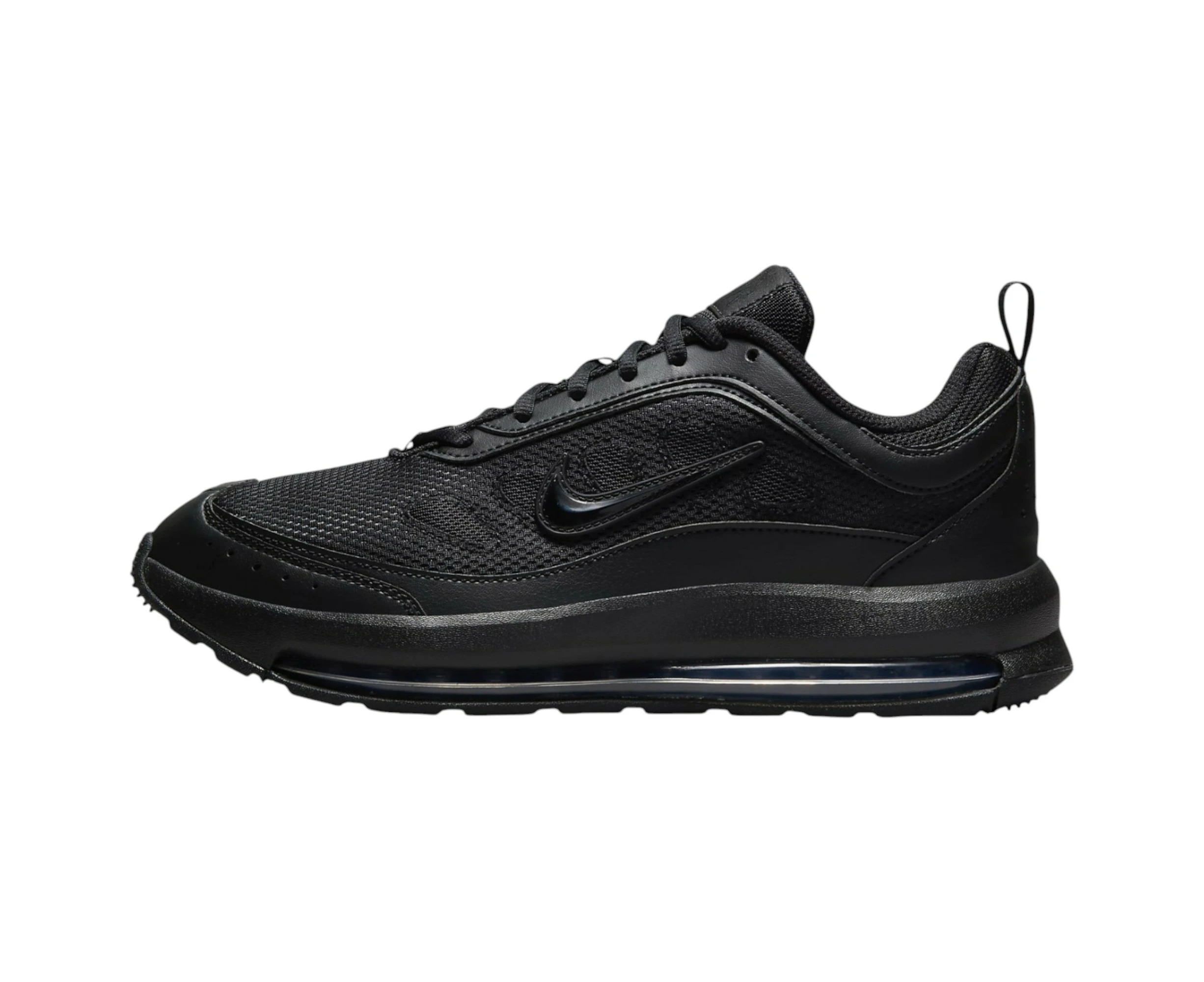 Mens Nike Air Max Ap Triple Black Athletic Shoes