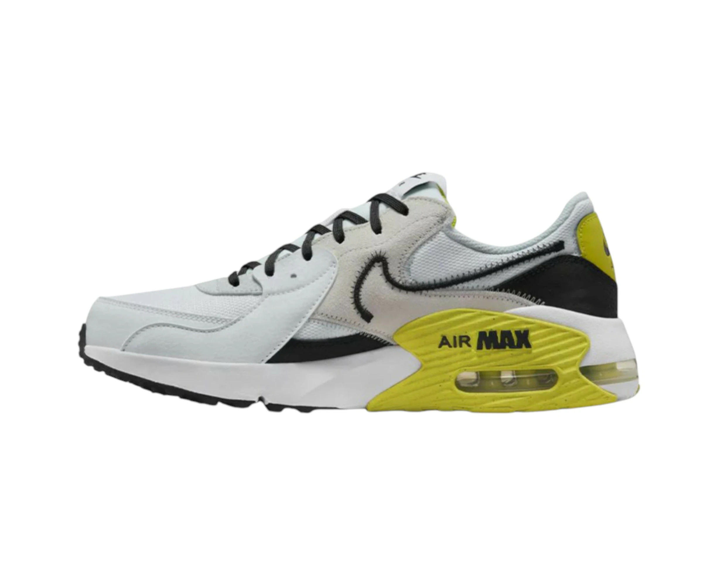 Mens Nike Air Max Excee White/ Cactus/ Platinum Athletic Shoes