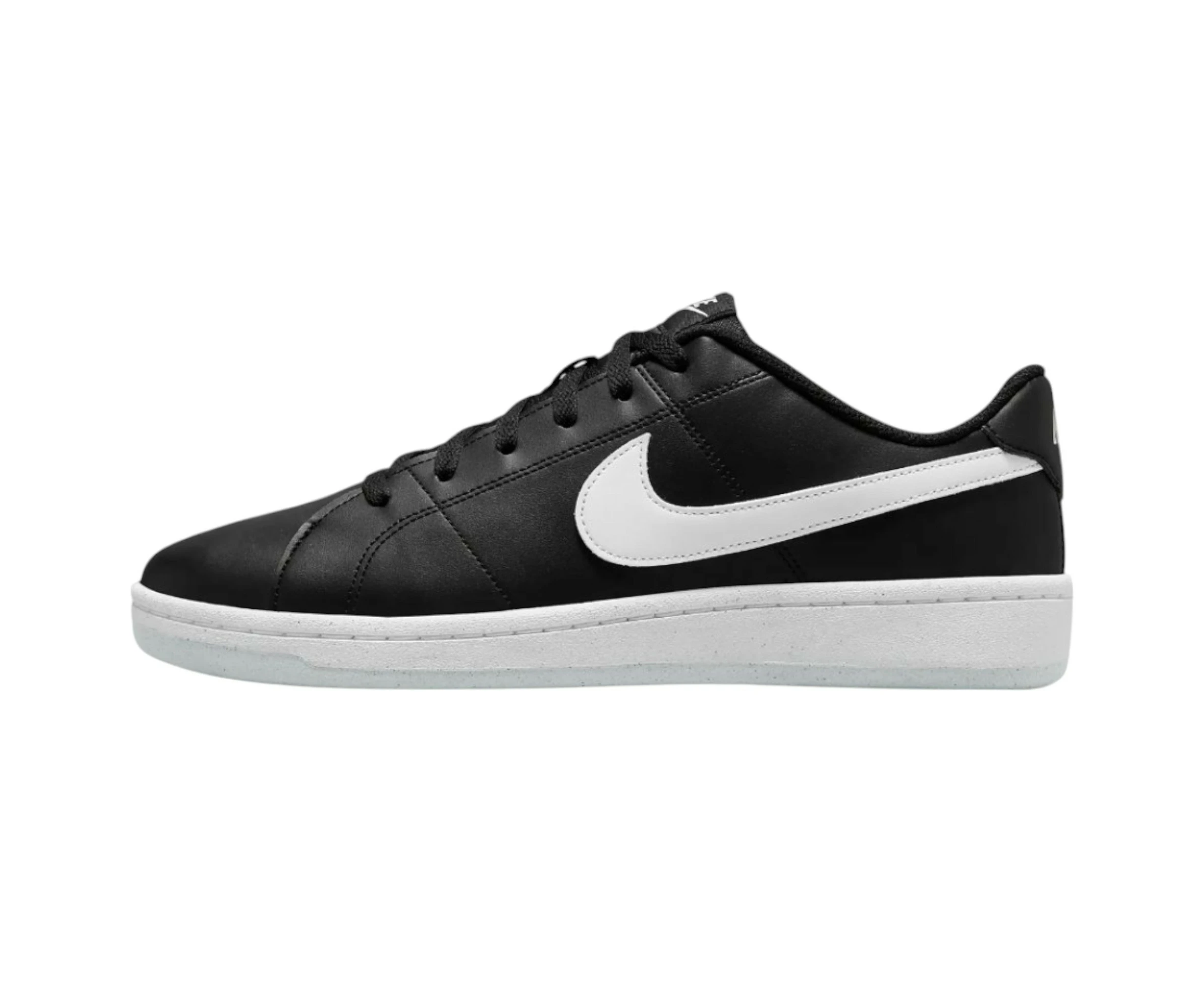 Mens Nike Court Royale 2 Next Nature Black/ White Athletic Shoes Synthetic Leather