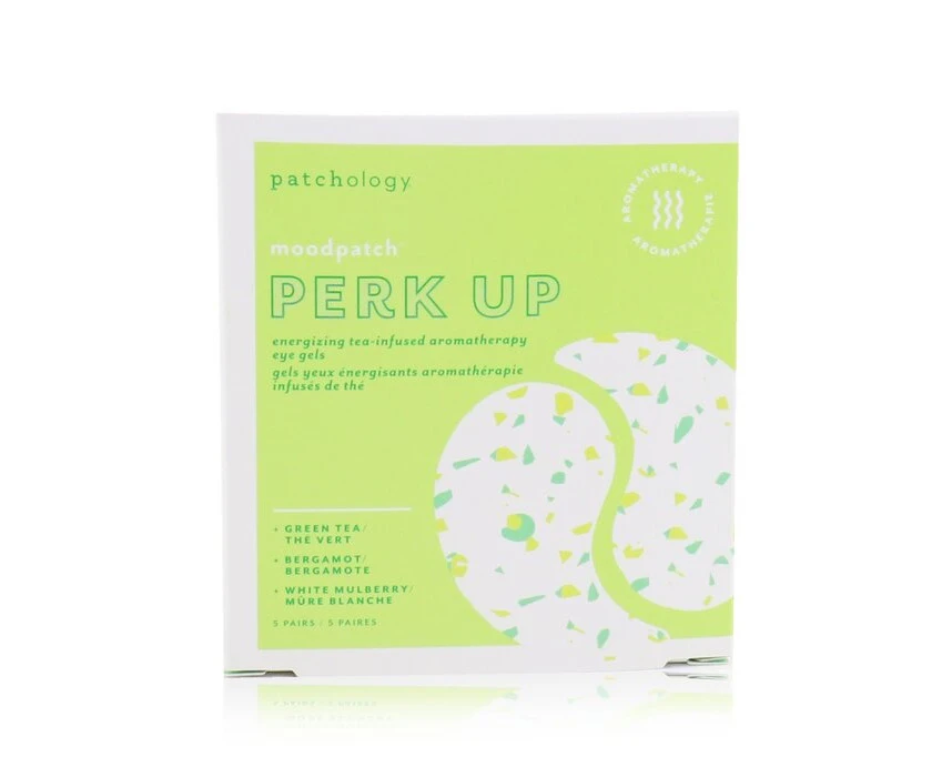 Patchology Moodpatch  Perk Up Energizing TeaInfused Aromatherapy Eye Gels (Green Tea+Bergamot+White Mulberry) 5pairs