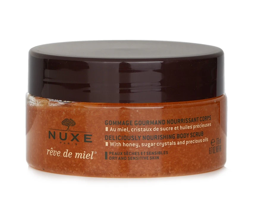 Nuxe Reve De Miel Deliciously Nourishing Body Scrub  For Dry & Sensitive Skin 175ml/6.7oz