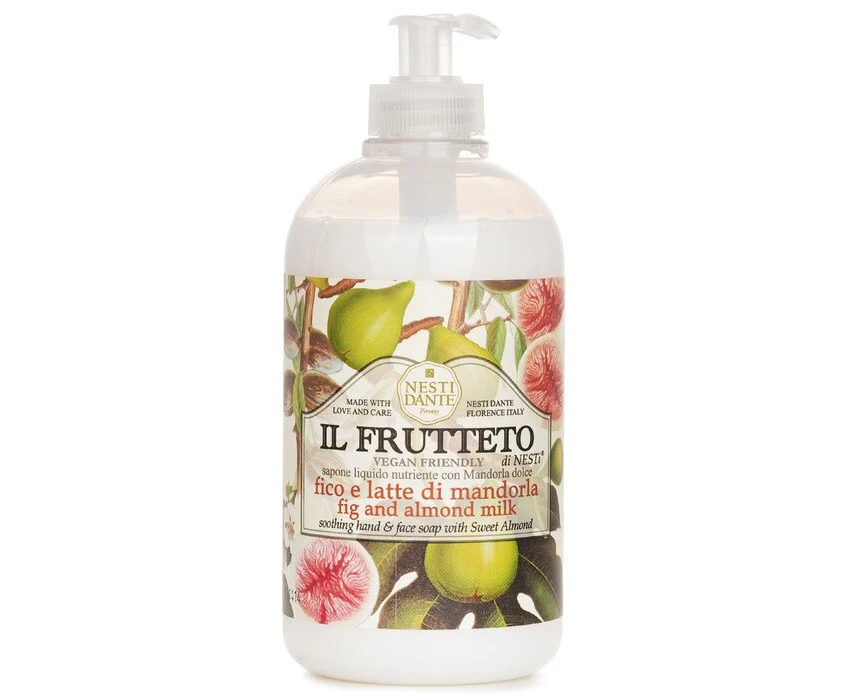 Nesti Dante Il Frutteto Soothing Hand & Face Soap With Sweet Almond  Fig And Almond Milk 500ml/16.9oz