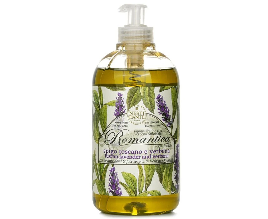 Nesti Dante Romantica Exhilarating Hand & Face Soap With Verbena Officinalis  Lavender And Verbena 500ml/16.9oz