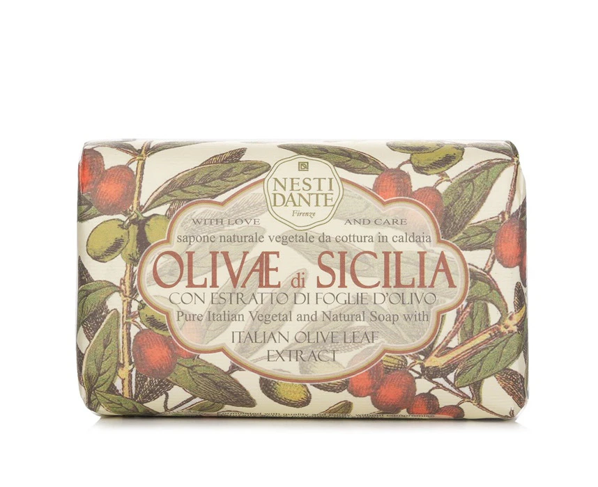 Nesti Dante Natural Soap With Italian Olive Leaf Extract   Olivae Di Sicilia 150g/3.5oz