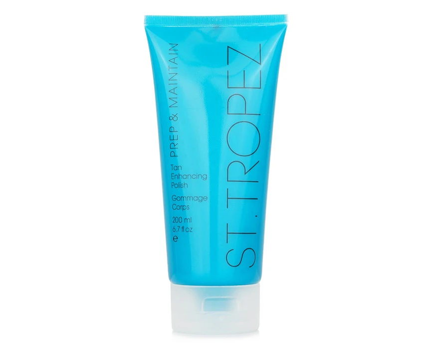 St. Tropez Prep & Maintain Tan Enhancing Polish  Blue Packaging 200ml/6.7oz