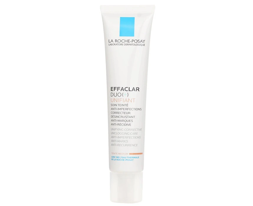 La Roche Posay Effaclar Duo (+) Unifiant Unifying Corrective Unclogging Care AntiImperfections AntiMarks  Medium 40ml/1.35oz