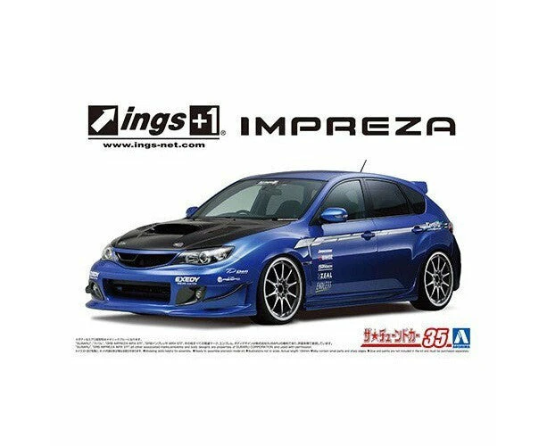 A005875 1/24 ings GRB IMPREZA WRX STI 07 SUBARU