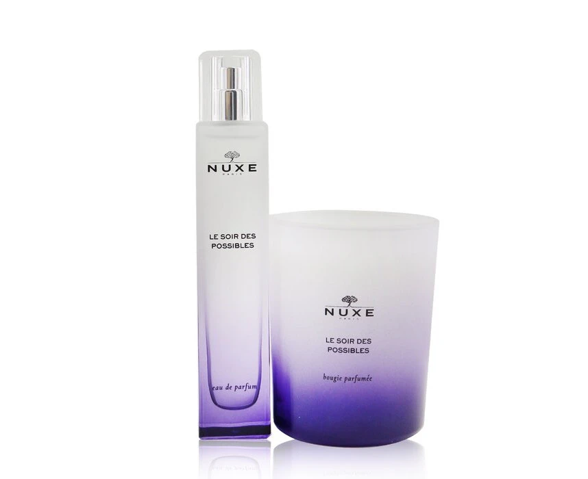 Nuxe Le Soir Des Possibles Coffret: EDP Spray 50ml/1.6oz + Scented Candle 140g/4.9oz 2pcs