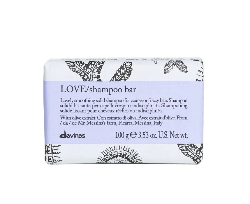 Davines Love Solid Shampoo Bar (For Coarse or Frizzy Hair) 100g/3.53oz