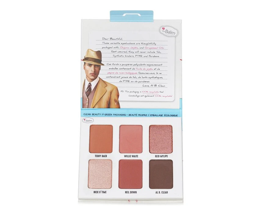 TheBalm Male Order Eyeshadow Palette (6x Eyeshadow)  # Domestic Male 13.2g/0.46oz