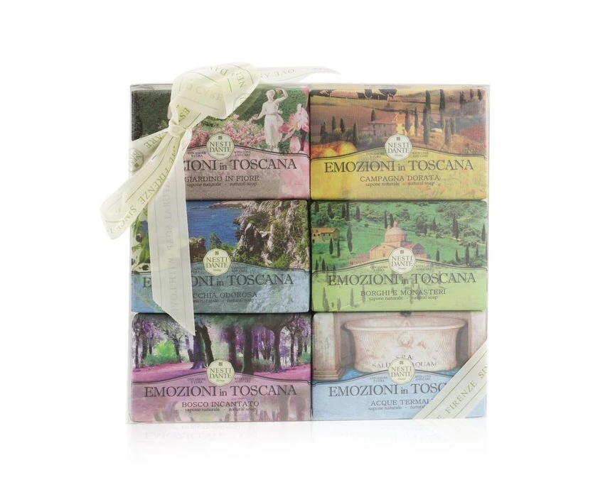 Nesti Dante Emozioni In Toscana The Collection Gift Set (#Gardino In Flore, #Campagna Dorata, #Macchia Odorosa, #Borghi E Monasteri, #Bosco Incantato