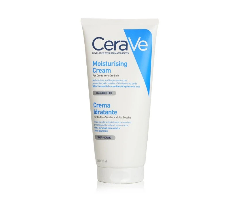 CeraVe Moisturising Cream For Dry to Very Dry Skin 177ml/6oz