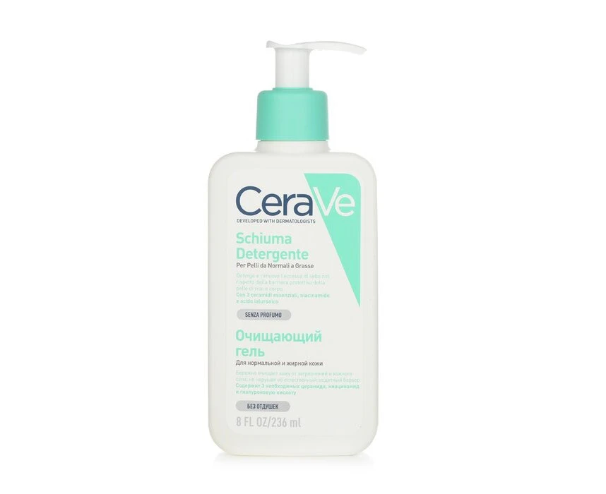 CeraVe Foaming Cleanser For Normal to Oily Skin 236ml/8oz