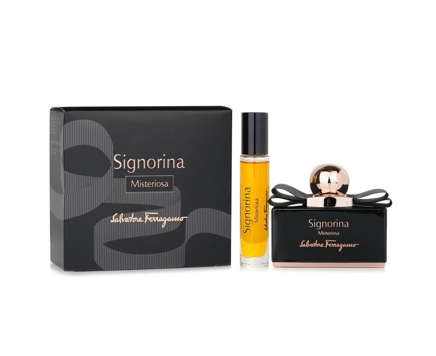 Salvatore Ferragamo Signorina Misteriosa Coffret: EDP Spray 50ml + EDP Spray 10ml 2pcs