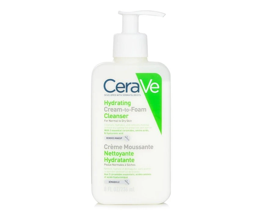 CeraVe Hydrating CreamToFoam Cleanser 236ml/8oz