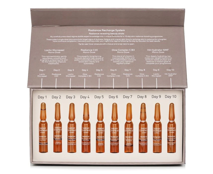 Sarah Chapman Skinesis Radiance Recharge System 10x1ml/0.03oz