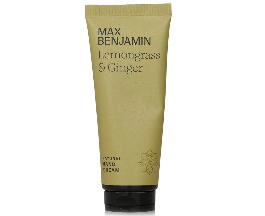 Max Benjamin Natural Hand Cream  Lemongrass & Ginger 75ml