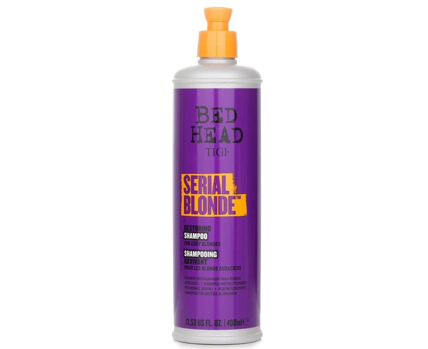 Tigi Bed Head Serial Blonde Restoring Shampoo (For Edgy Blondes) 400ml