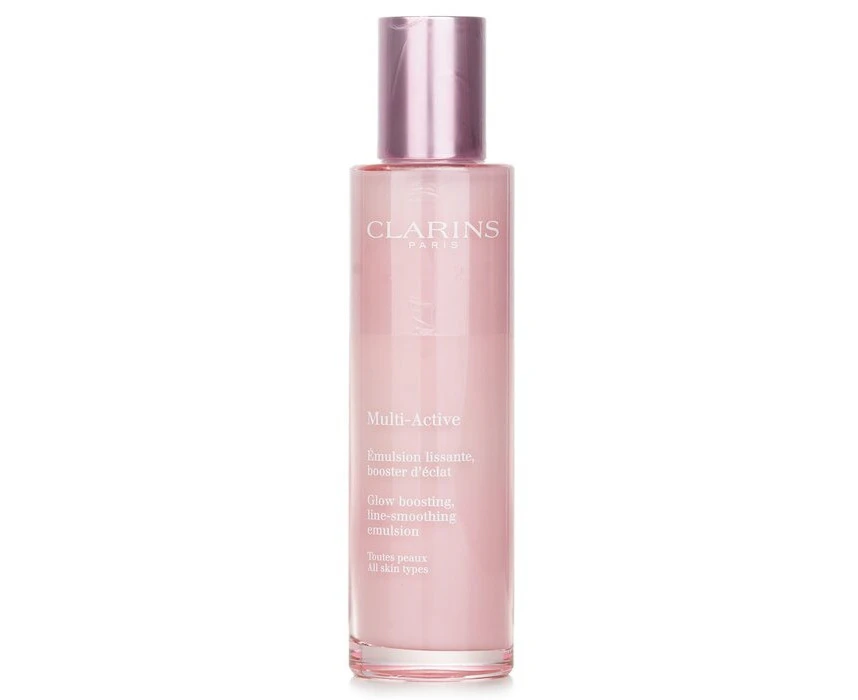 Clarins MultiActive Glow Boosting LineSmoothing Emulsion All Skin Types 100ml/3.4oz