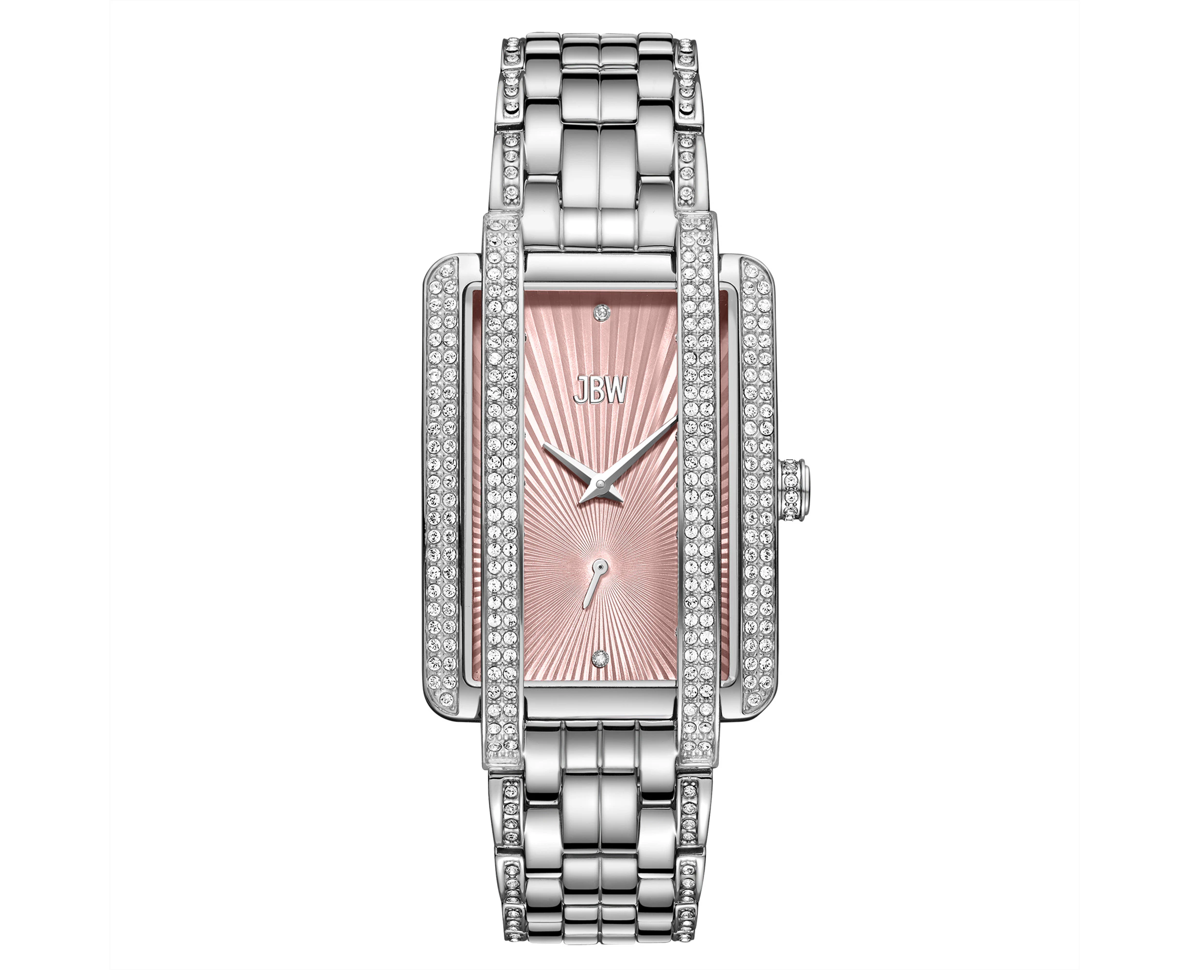 JBW Women's Mink .06 ctw Diamond Stainless Steel Watch J6358H