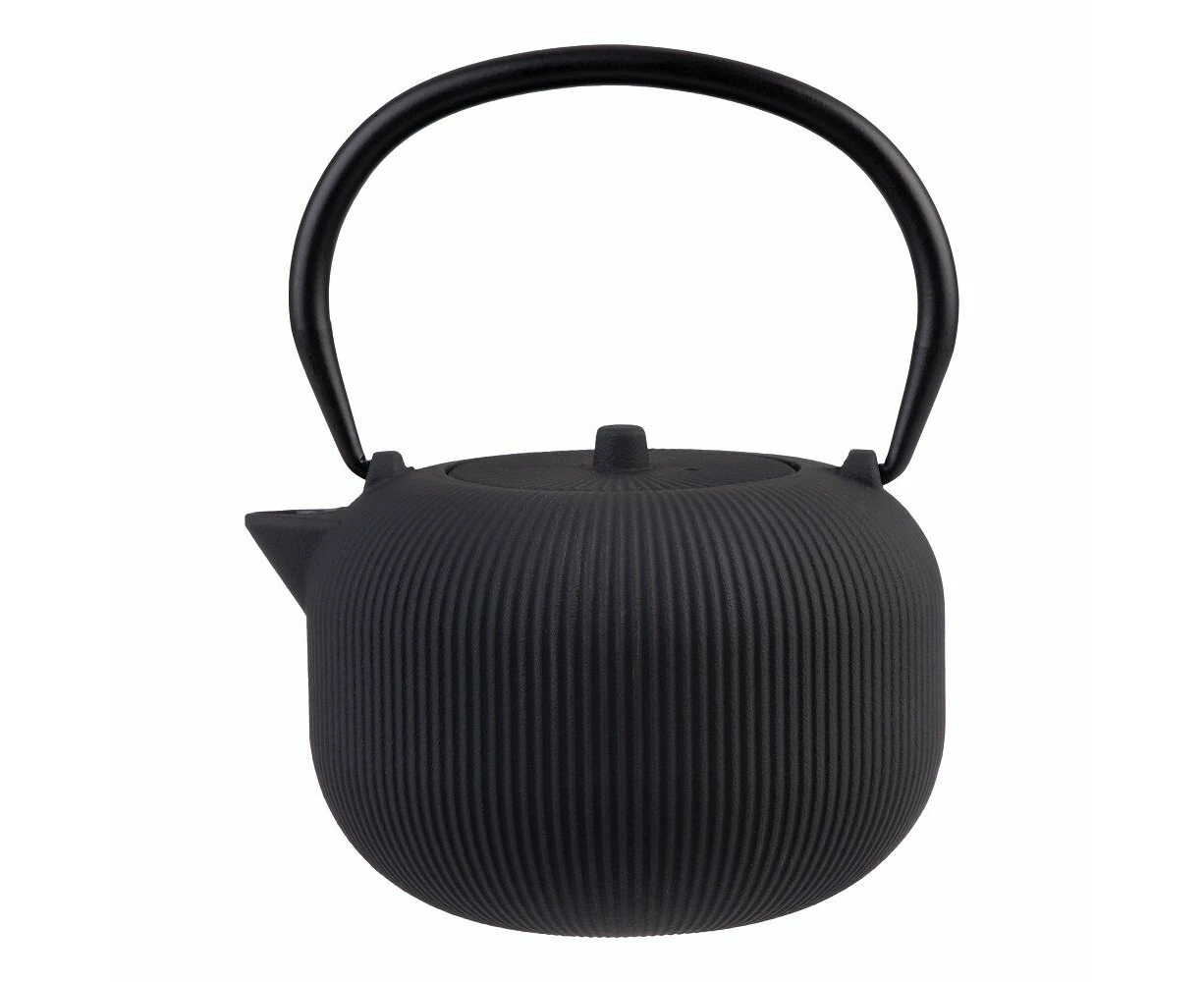 Teaology Serenity Cast Iron Teapot - 700ml - Black